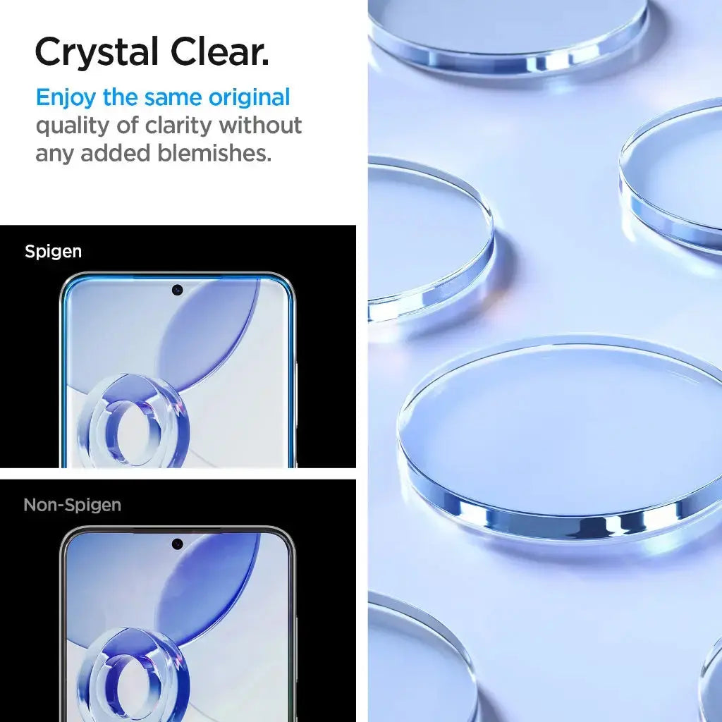 [2 Pack] Galaxy S25 / S24 Screen Protector Glas.tR EZ Fit