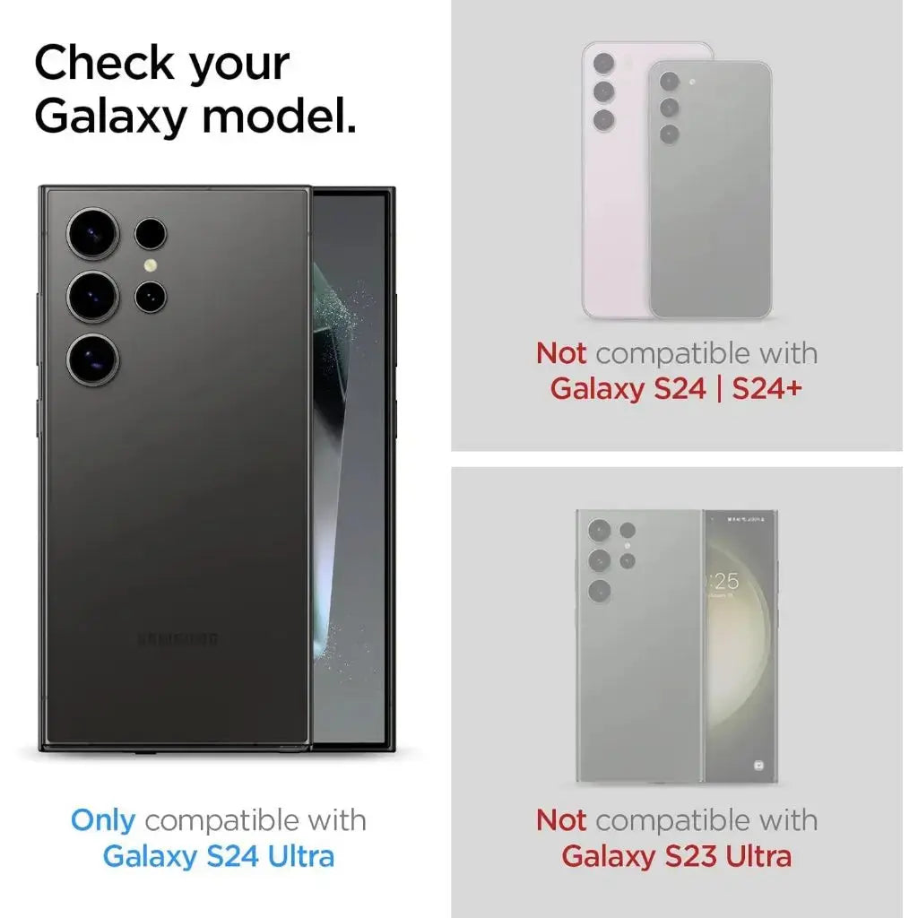 [2 Pack] Galaxy S24 Ultra Screen Protector Glas.tR EZ Fit - Spigen Singapore