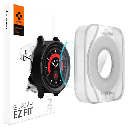 [2 Pack] Galaxy Watch 5 Pro 45mm Screen Protector EZ FIT GLAS.tR