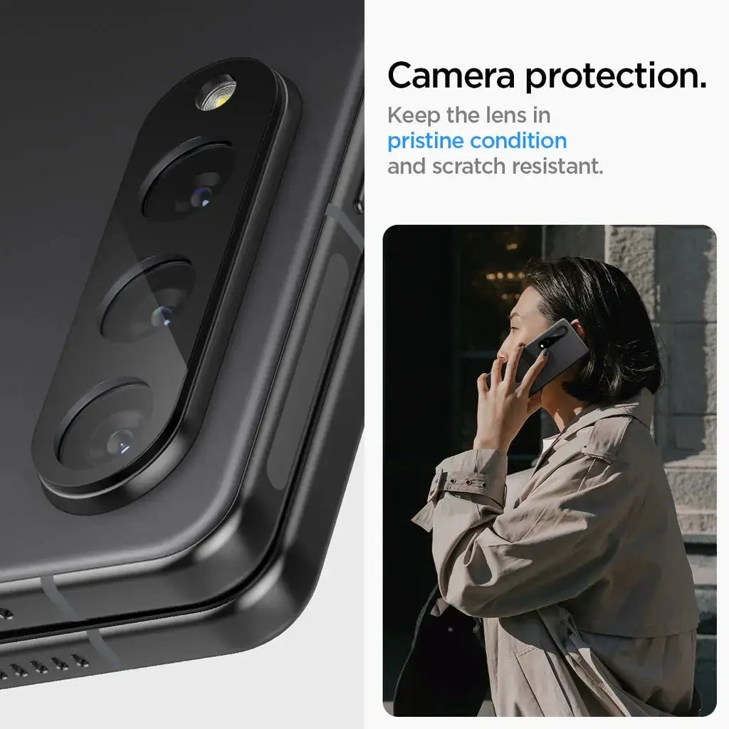 [2 Pack] Galaxy Z Fold 4 Camera Lens Protector GLAS.tR Optik - Spigen Singapore