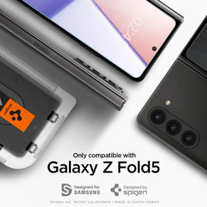 [2 Pack] Galaxy Z Fold 5 Screen Protector Glas.tR EZ Fit