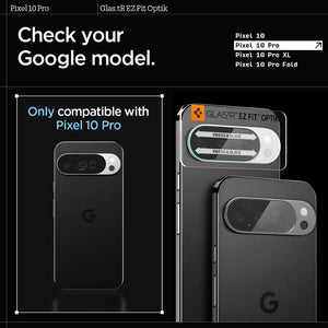 [2 Pack] Google Pixel 10 Pro Camera Lens Protector EZ Fit Optik