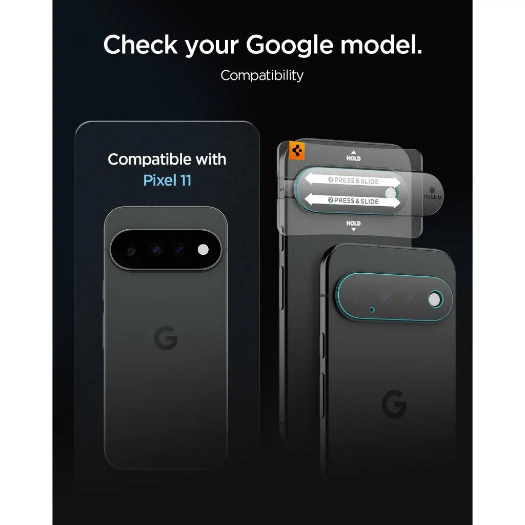 [2 Pack] Google Pixel 11 Camera Lens Protector EZ Fit Optik Pro Pixel 11 Tempered Glass