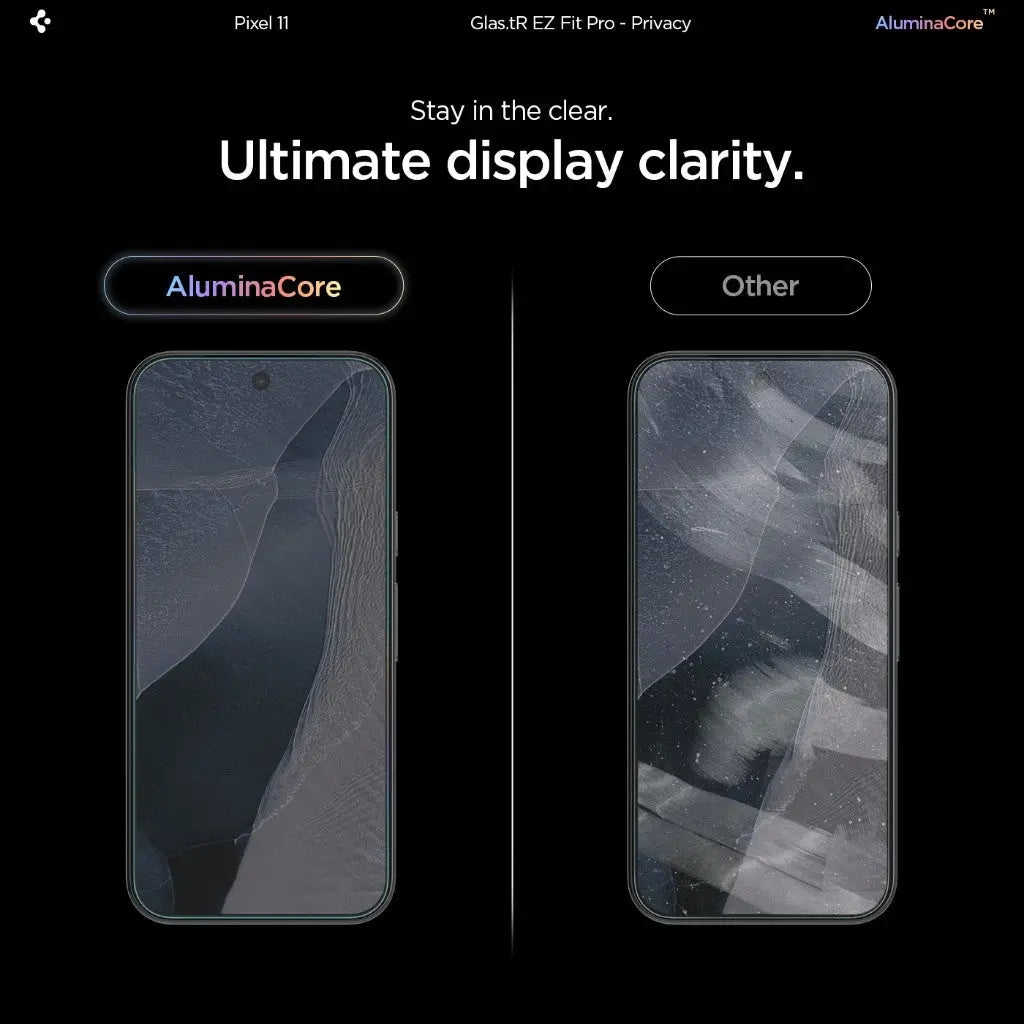 [2 Pack] Google Pixel 11 Privacy Screen Protector EZ Fit Pro