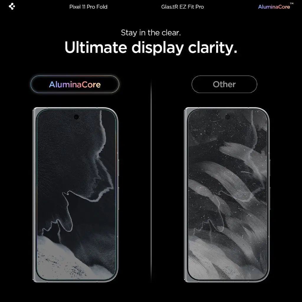 [2 Pack] Google Pixel 11 Pro Fold Screen Protector EZ Fit