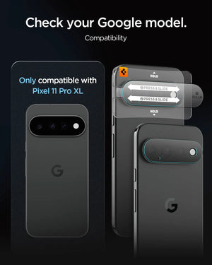 [2 Pack] Google Pixel 11 Pro XL Camera Lens Protector EZ Fit Optik Pro