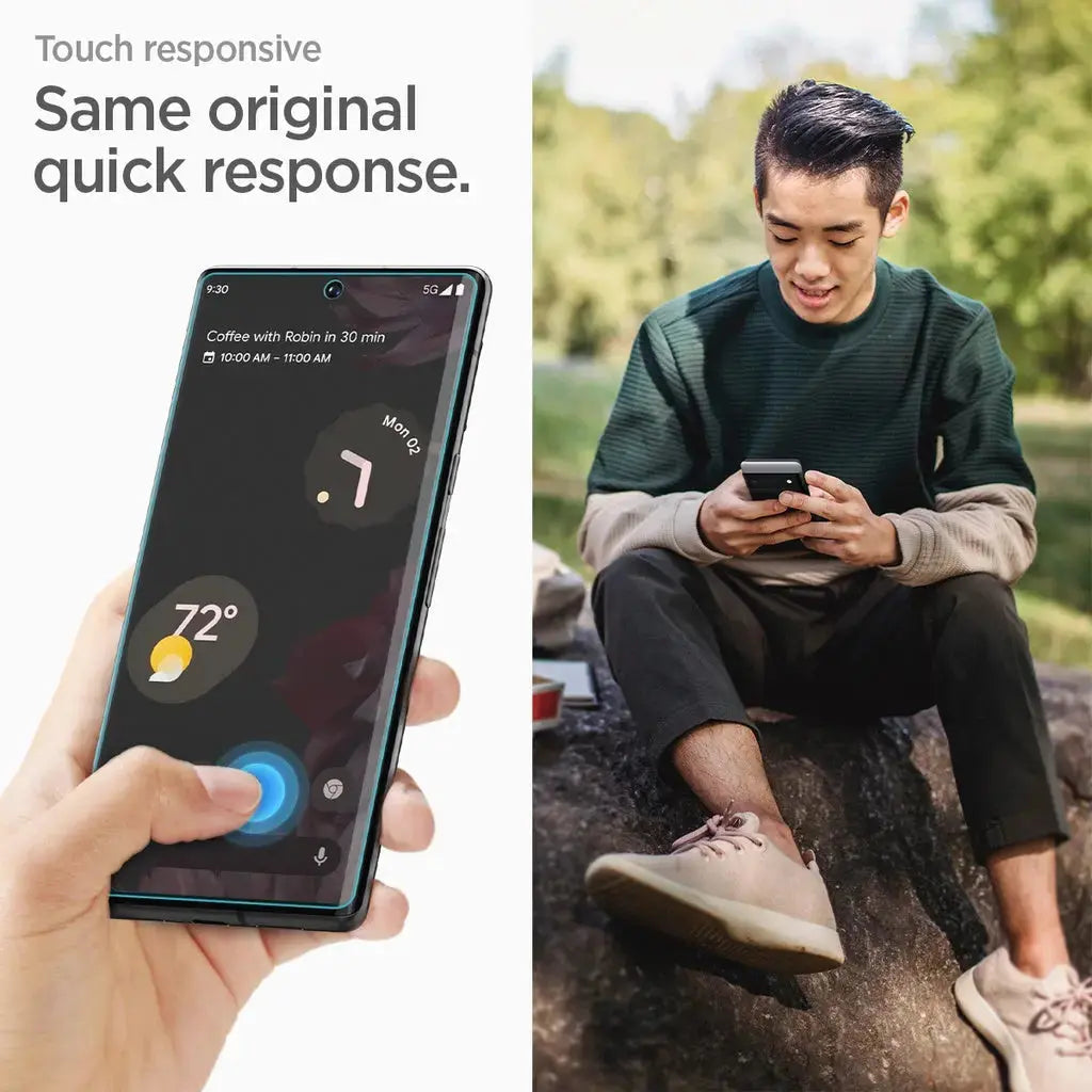 [2 Pack] Google Pixel 7 Pro Screen Protector Neo Flex HD Film - Spigen Singapore