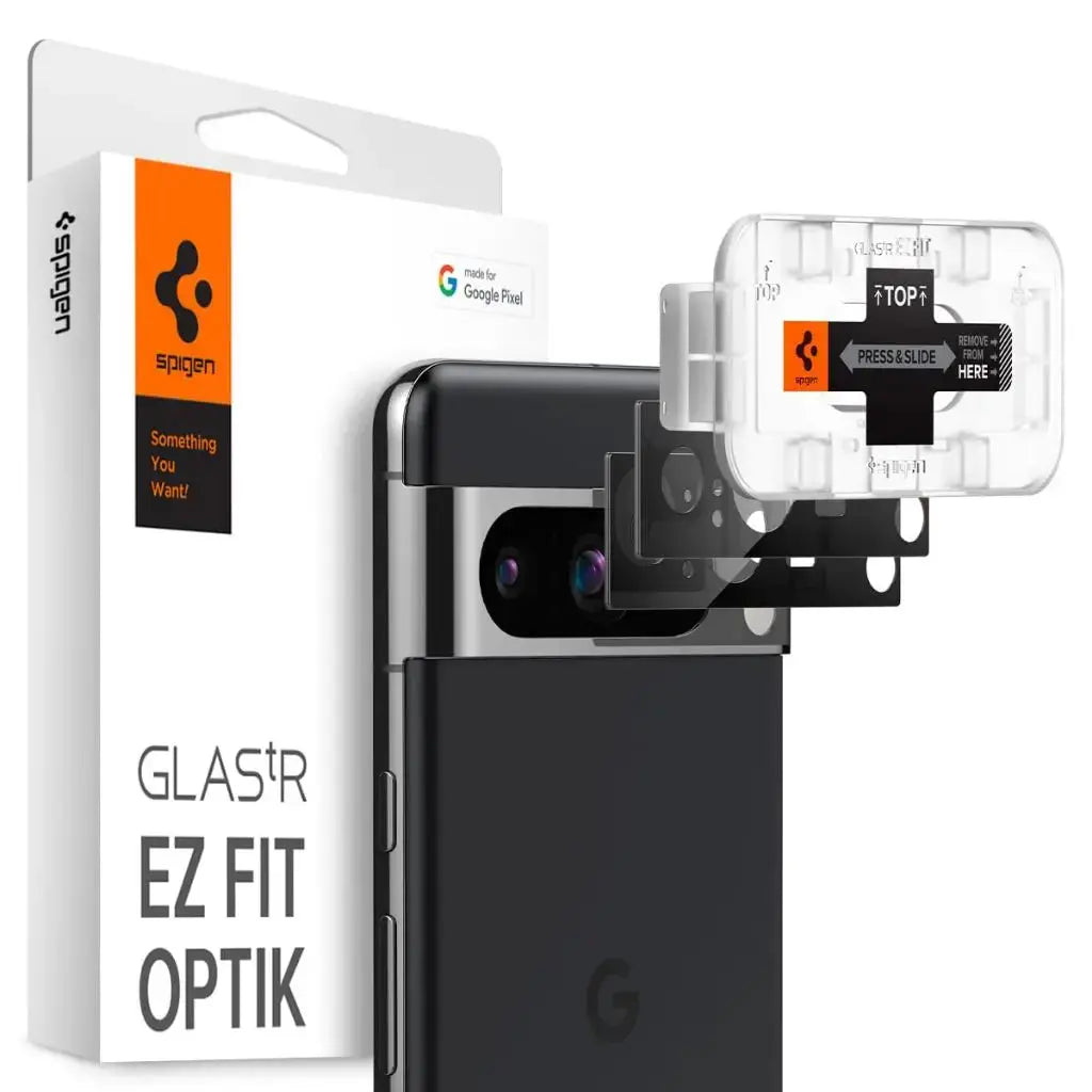 [2 Pack] Google Pixel 8 Pro Camera Lens Protector EZ Fit Optik