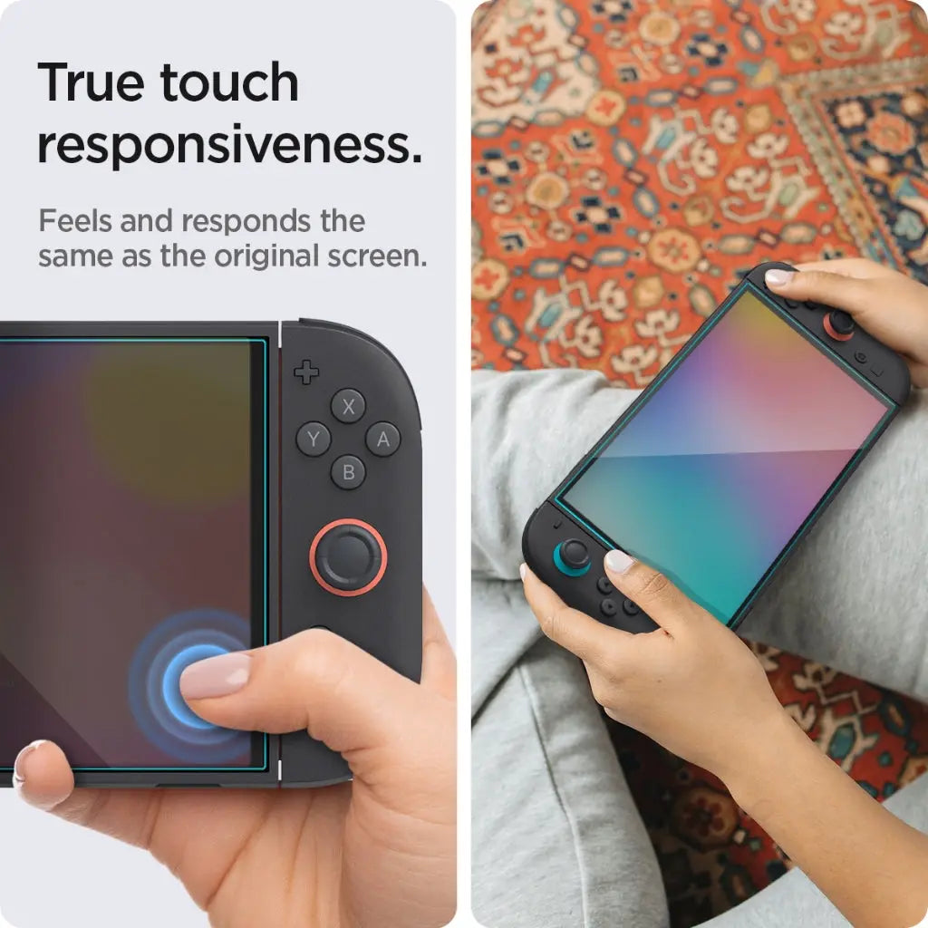 [2 Pack] Nintendo Switch 2 Tempered Glass EZ FIT GLAS.tR