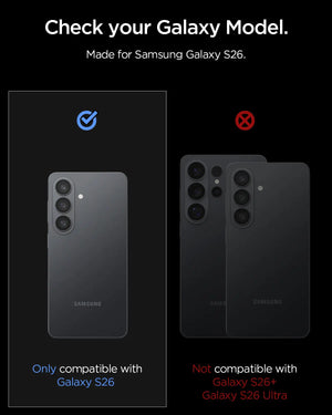 [2 Pack] Samsung S26 Camera Lens Protector 6.3" EZ Fit Optik Pro HD