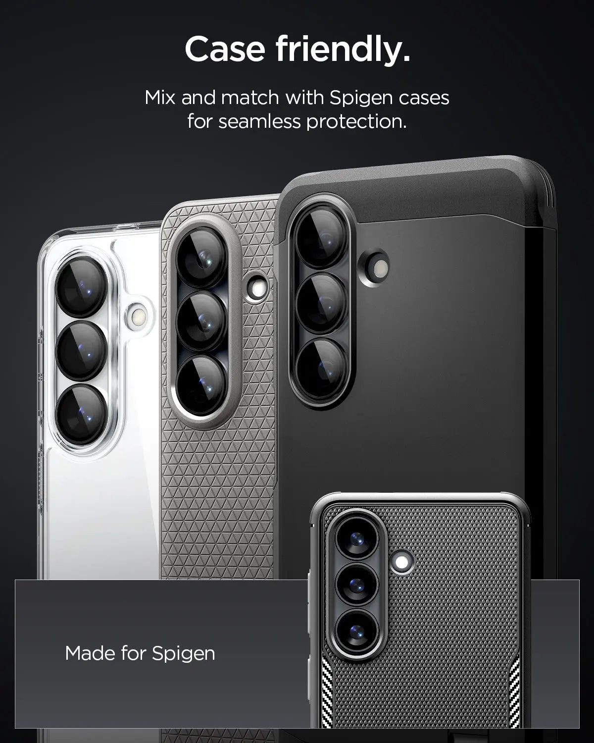 [2 Pack] Samsung S26 Camera Lens Protector 6.3