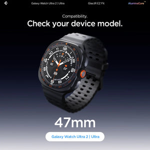 [2 Pack] Samsung Watch Ultra 2 Screen Protector (47mm) EZ Fit