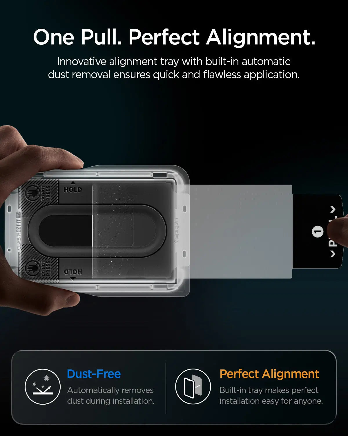 [2 Pack] Samsung Z Fold 8 Tempered Glass Glas.tR EZ Fit HD