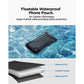 [2 Pack] Spigen Aqua Shield Floating Waterproof Phone Case A611P Phone Pouch Phone Holder Handphone Pouch Phone Strap