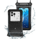 [2 Pack] Spigen Aqua Shield Floating Waterproof Phone Case A611P Phone Pouch Phone Holder Handphone Pouch Phone Strap