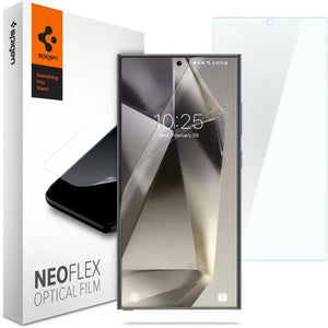 [2 Pack] Spigen Galaxy S24 Ultra Screen Protector Neo Flex HD Samsung S24 Ultra Screen Protector Scratch Defense