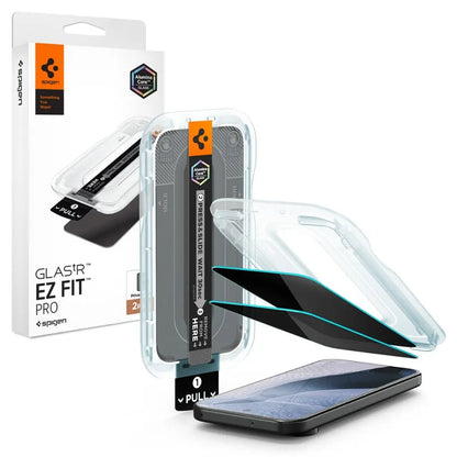 [2 Pack] Google Pixel 11 Pro XL Privacy Screen Protector EZ Fit Pro - Spigen Singapore
