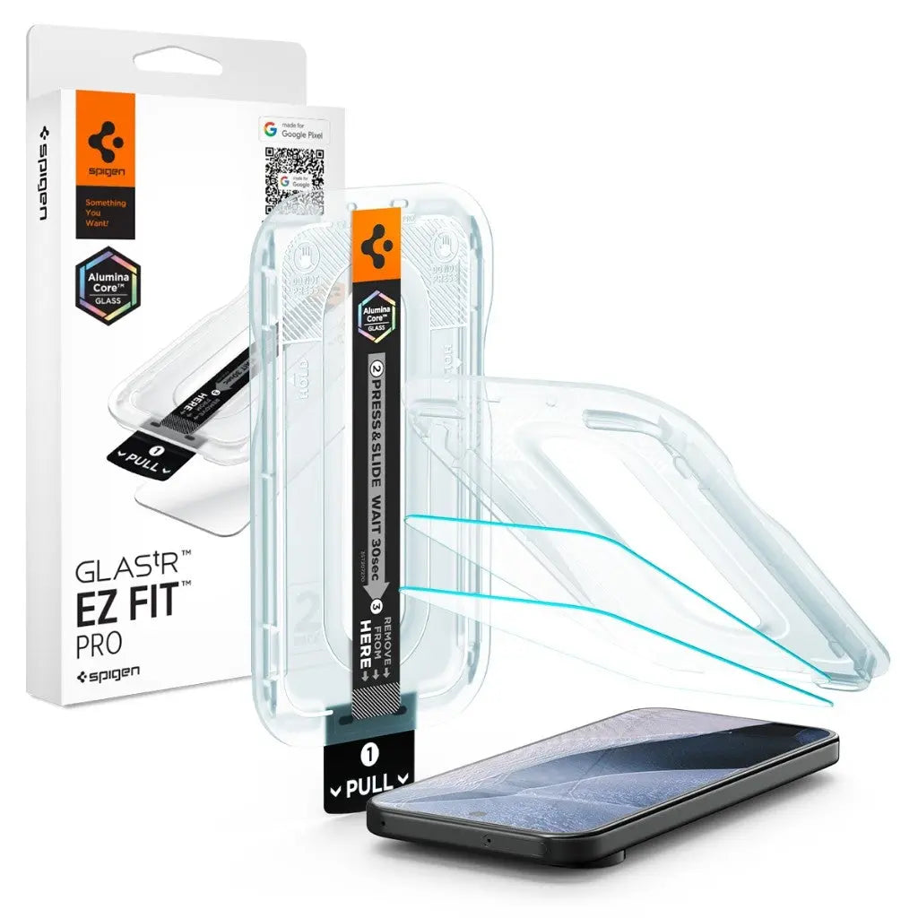 [2 Pack] Google Pixel 11 Pro XL Screen Protector EZ Fit Pro - Spigen Singapore