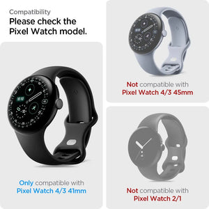 [2 Pack] Spigen Google Pixel Watch 4 / 3 (41mm) EliteShield EZ Fit