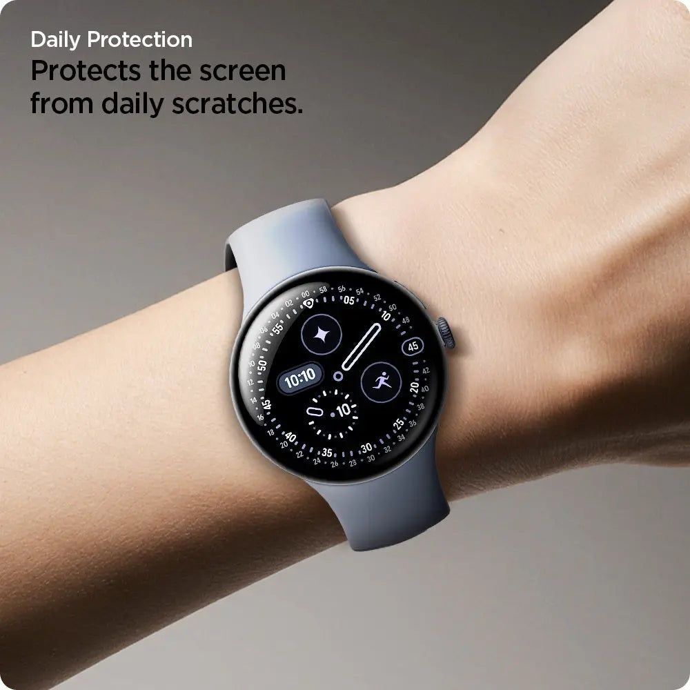 [2 Pack] Spigen Google Pixel Watch 4 / 3 (45mm) EliteShield EZ Fit