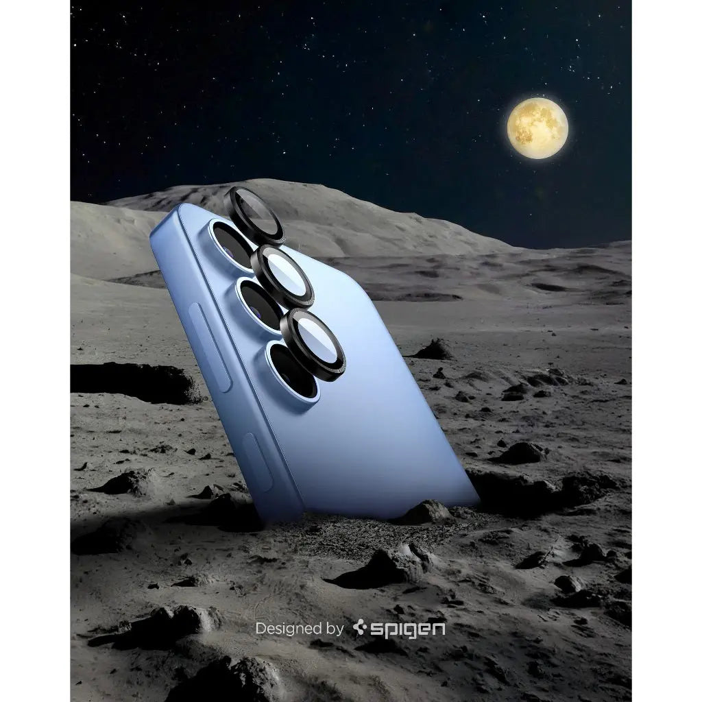 [2 Pack] Spigen Samsung S25+ Camera Protector 6.7" EZ Fit Optik Pro HD Tempered Glass Samsung S25 Plus Lens Protector