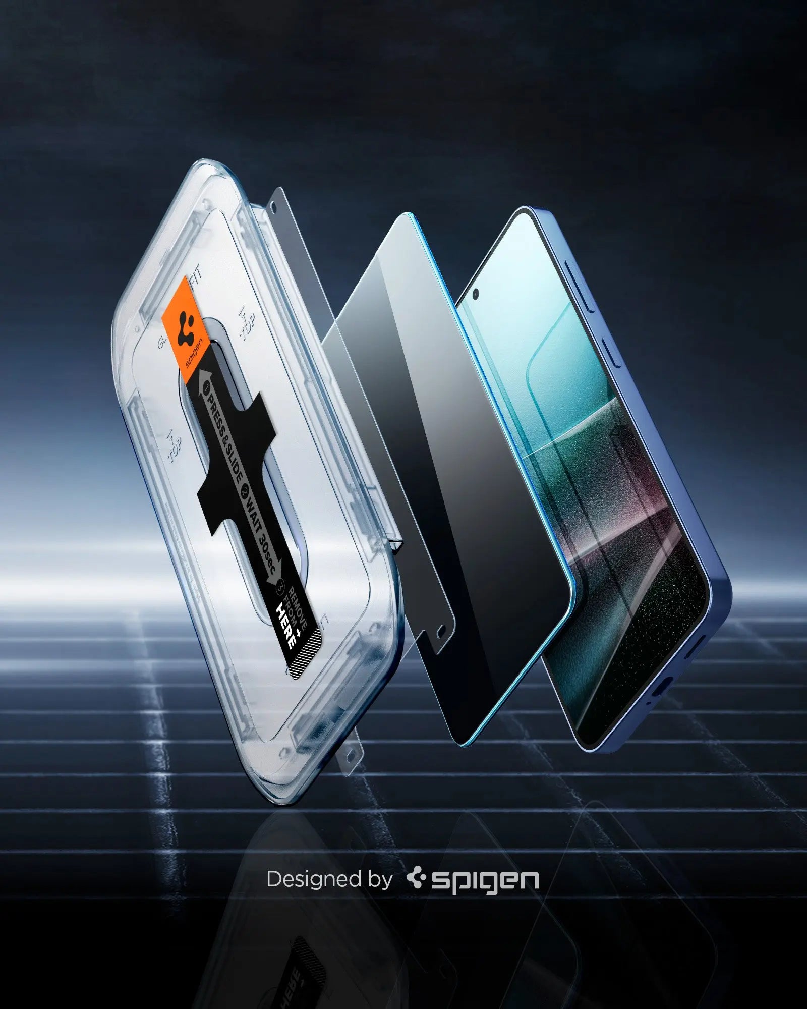 [2 Pack] Spigen Samsung S25+ Privacy Screen Protector 6.7