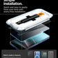 [2 Pack] Spigen Samsung S25+ Privacy Screen Protector 6.7" Glas.tR EZ Fit Samsung S25 Plus Privacy Tempered Glass