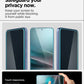 [2 Pack] Spigen Samsung S25+ Privacy Screen Protector 6.7" Glas.tR EZ Fit Samsung S25 Plus Privacy Tempered Glass