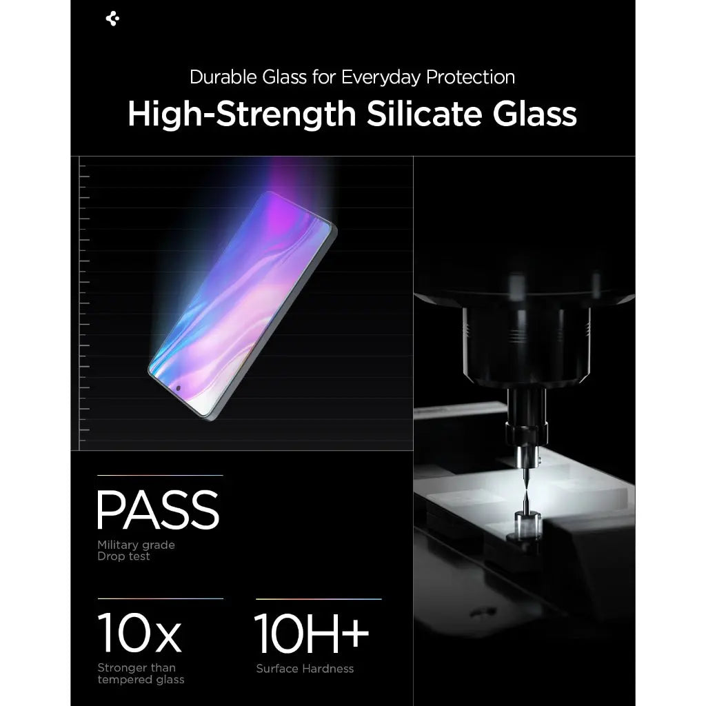 [2 Pack] Spigen Samsung S26 Ultra Screen Protector 6.9" EZ Fit Pro Anti Reflection Tempered Glass