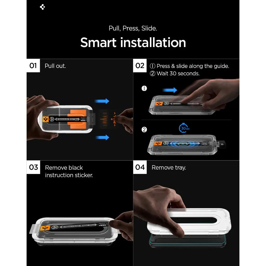 [2 Pack] Spigen Samsung S26 Ultra Screen Protector 6.9" EZ Fit Pro Anti Reflection Tempered Glass