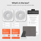 [2 Pack] Spigen Samsung Watch FE / 5 / 4 (40mm) Screen Protector EZ FIT GLAS.tR Galaxy Watch 40mm Tempered Glass