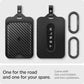 [2 Pack] Spigen Tesla Key Card Protector Premium Card Holder with Carabiner Key Holder Tesla Accessories Key Cover TO245