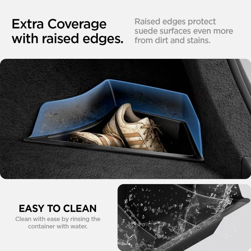 [2 Pack] Spigen Tesla Model 3 Highland (2026/2025/2024) Trunk Organizer Storage Bins TO228H