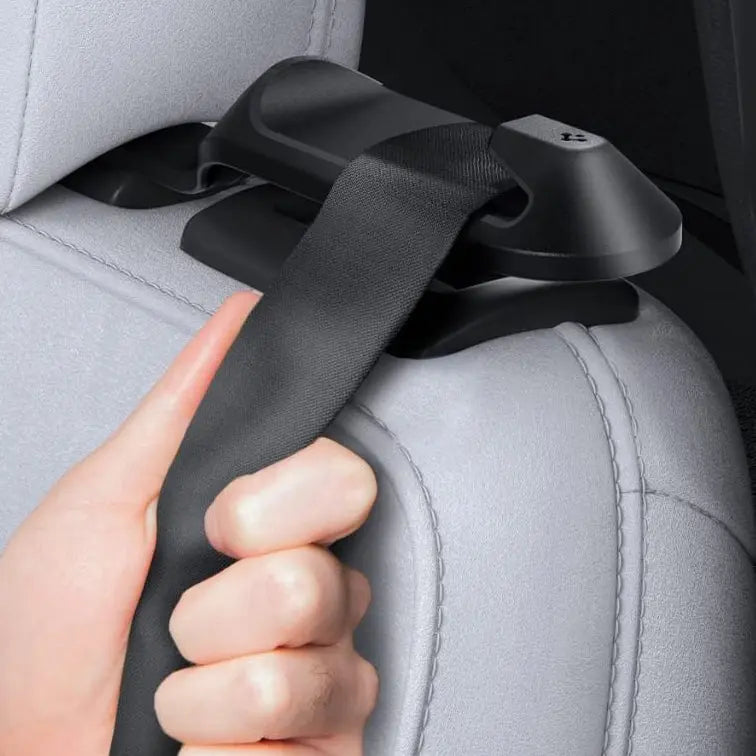 [2 Pack] Spigen Tesla Model Y (2020 - 2025) Backseat Seatbelt Guide Holder Tesla Accessories TO250