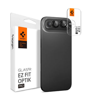 [2 Pack] Spigen iPhone 17 Air Camera Lens Protector EZ Fit Optik Pro iPhone Tempered Glass