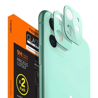 [2 Pack] iPhone 11 Camera Lens Protector Optik - Spigen Singapore