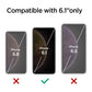 [2 Pack] iPhone 11 iPhone XR Full Coverage HD Tempered Glass