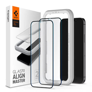 [2 Pack] iPhone 12 Mini AlignMaster Tempered Glass