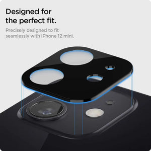 [2 Pack] iPhone 12 Mini Optic Lens Protector