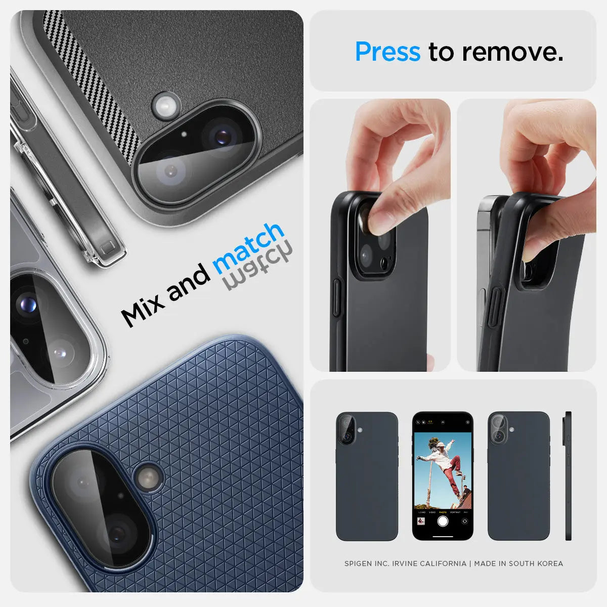 [2 Pack] iPhone 16 Plus Camera Lens Protector Optic Lens