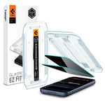 [2 Pack] iPhone 17 Pro / 17 / 16 Pro Privacy Screen Protector EZ Fit