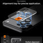 [2 Pack] iPhone 17 Pro Max / 17 Pro / 16 Pro Max / 16 Pro / 15 Pro Max / 15 Pro / 14 Pro Max / 14 Pro Camera Lens Protector EZ Fit Optik Pro