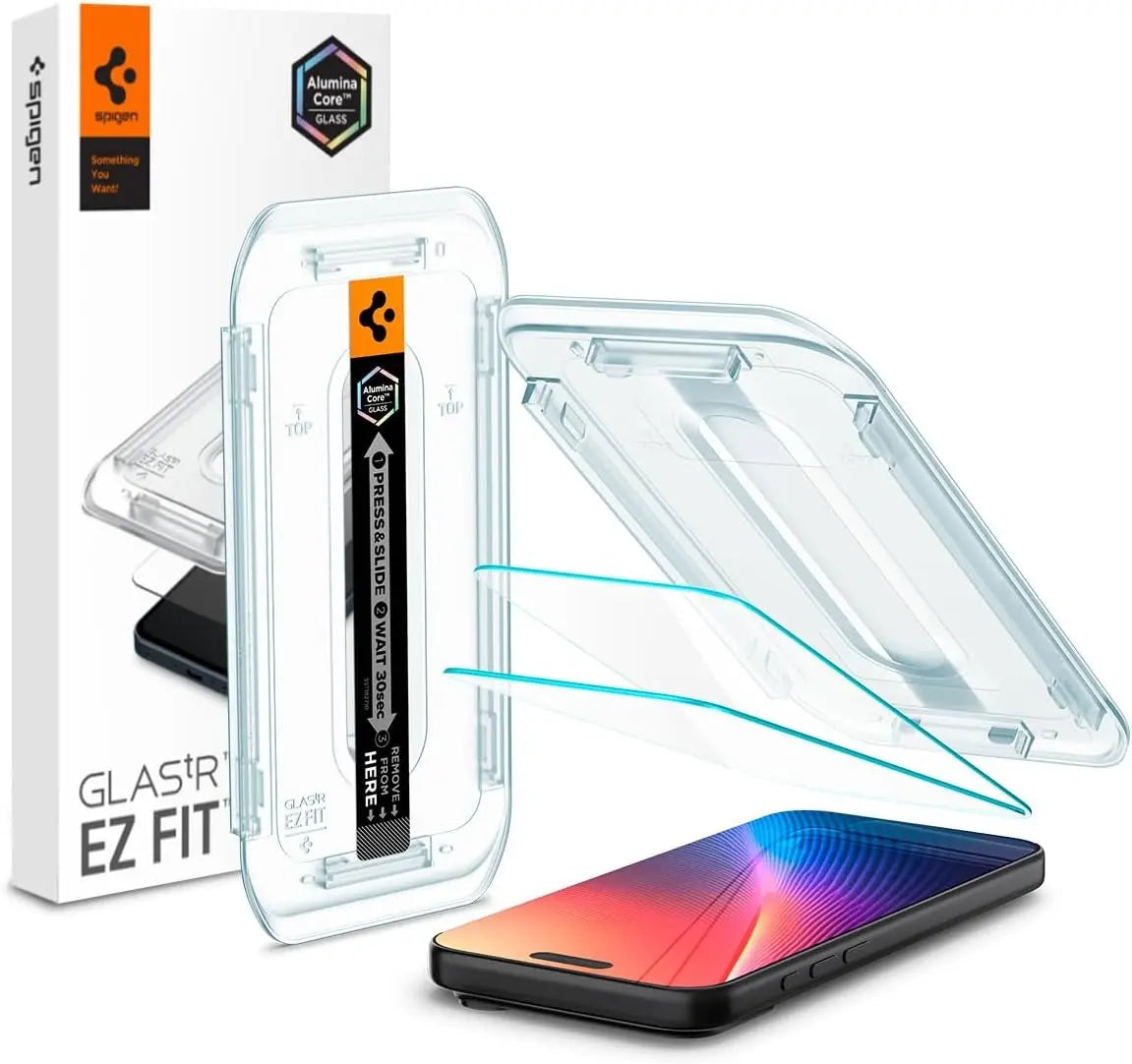 [2 Pack] iPhone 17 Pro Max / iPhone 16 Pro Max Tempered Glass EZ Fit