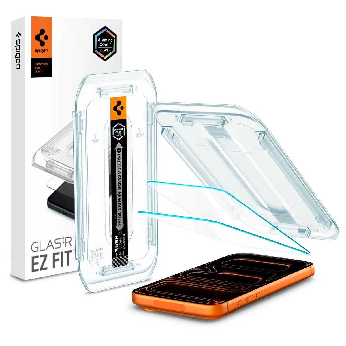 [2 Pack] iPhone 17 Pro Max / iPhone 16 Pro Max Tempered Glass EZ Fit