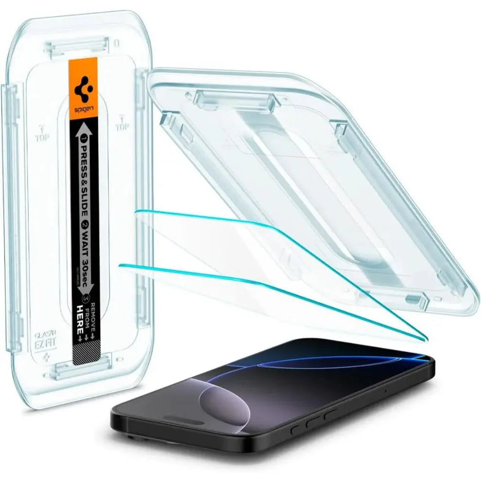 [2 Pack] iPhone 17 Pro Max / iPhone 16 Pro Max Tempered Glass EZ Fit