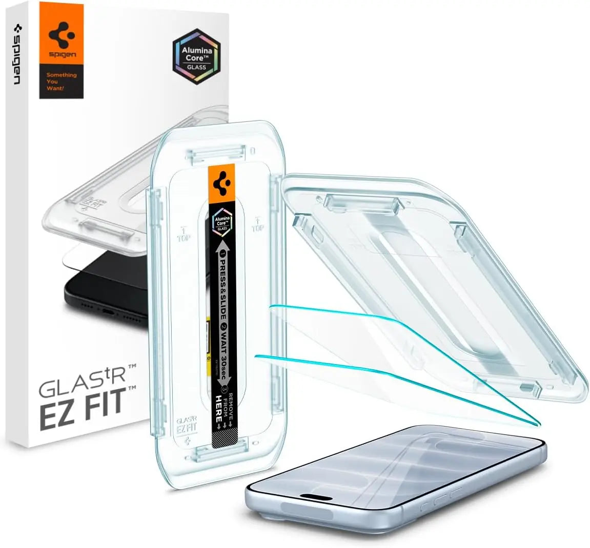 [2 Pack] iPhone 18 Pro / 17 Pro / 17 / 16 Pro Screen Protector EZ Fit Pro HD
