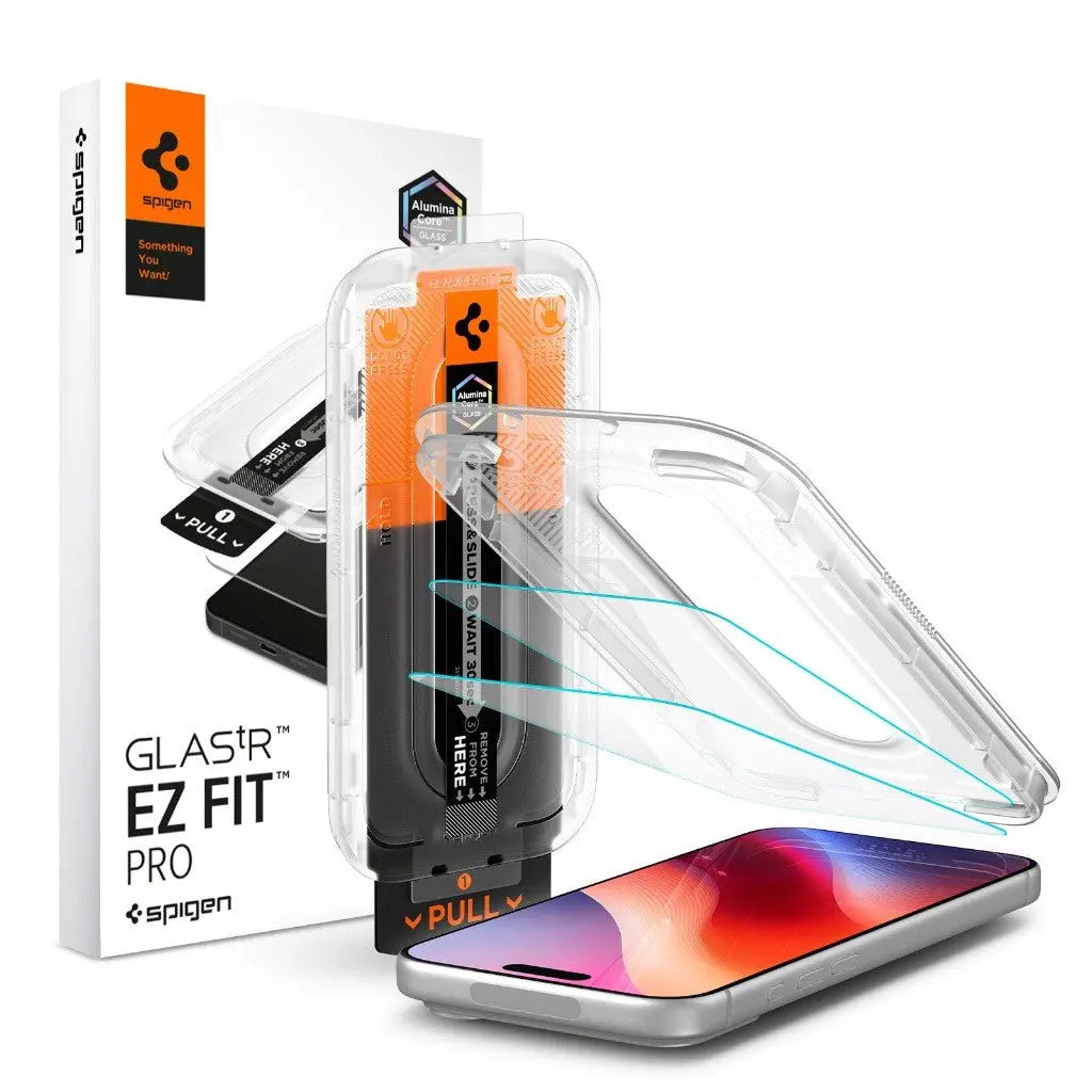 [2 Pack] iPhone 18 Pro Max / 17 Pro Max / 16 Pro Max Screen Protector EZ Fit Pro HD