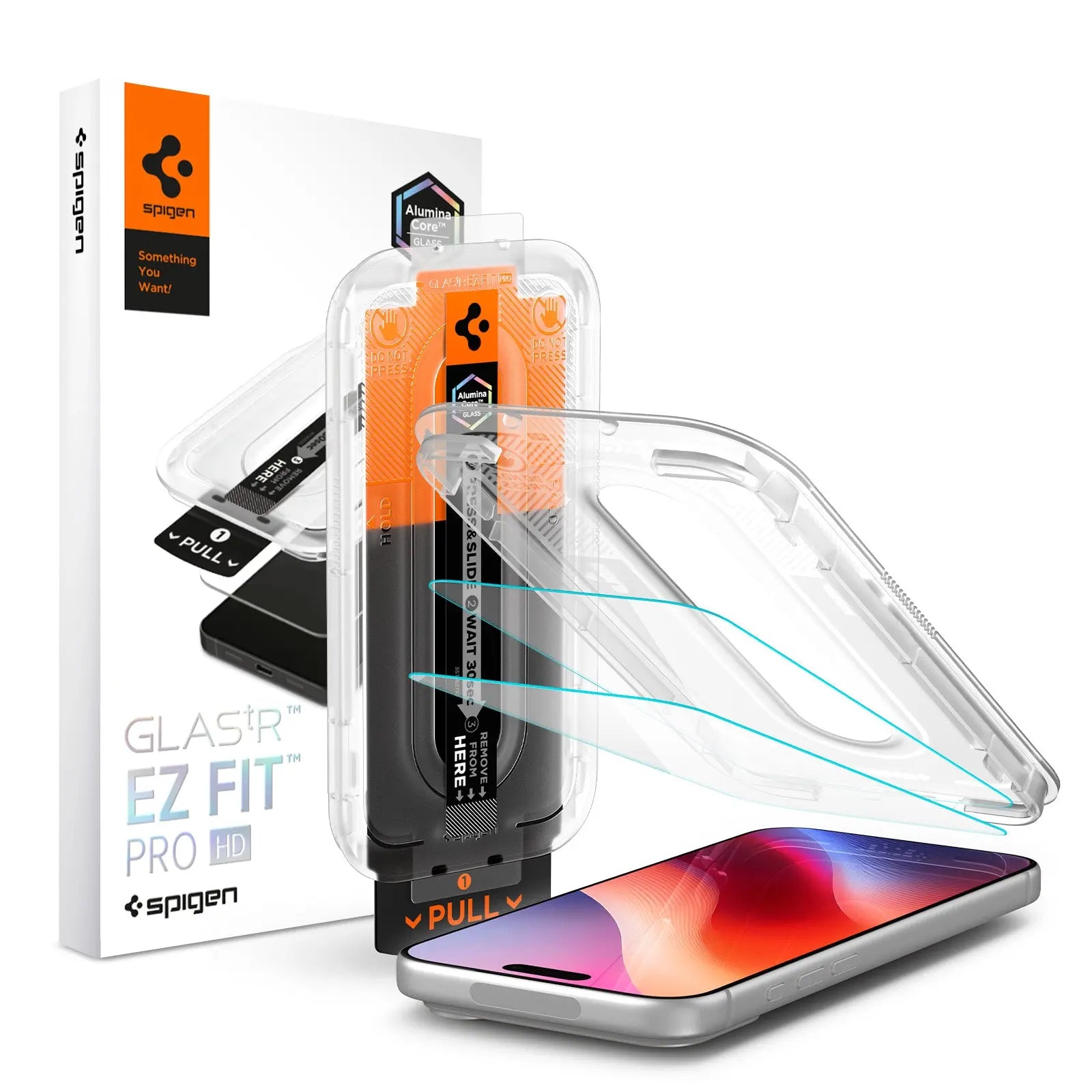 [2 Pack] iPhone 18 Pro Max / 17 Pro Max / 16 Pro Max Screen Protector EZ Fit Pro HD