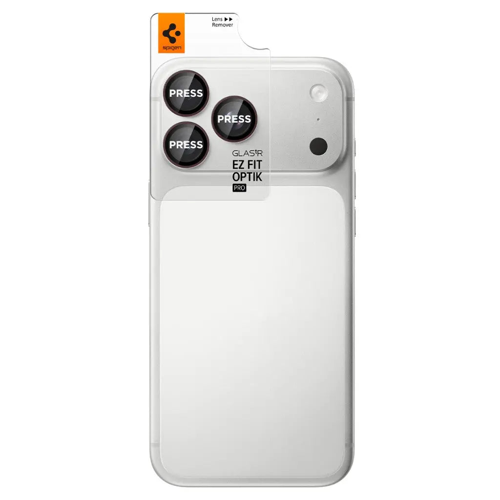 [2 Pack] iPhone 18 Pro Max / 18 Pro Camera Lens Protector EZ Fit Optik Pro