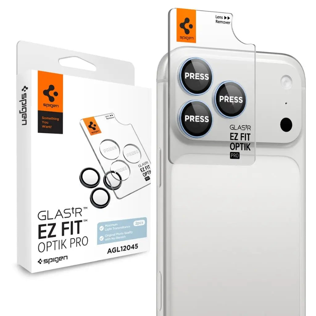 [2 Pack] iPhone 18 Pro Max / 18 Pro Camera Lens Protector EZ Fit Optik Pro